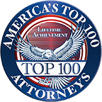 Top 100 Attorneys Lifetime Achievment Seal
