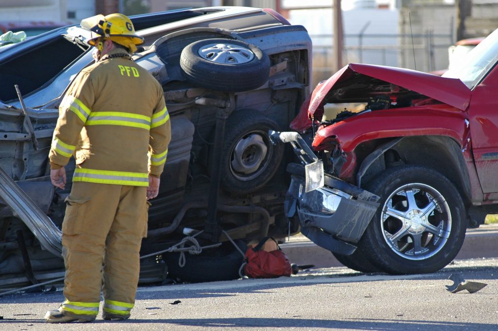 Las Vegas rollover accidents