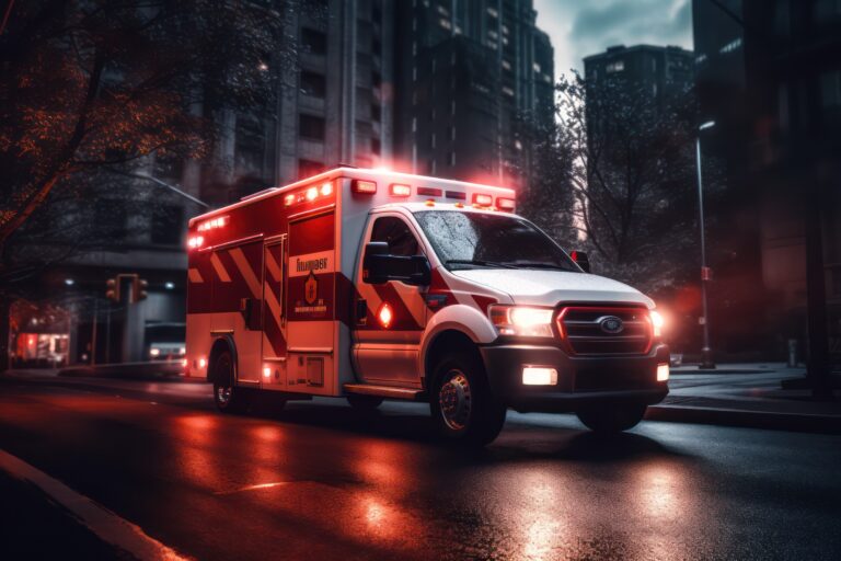 Las Vegas car crash, who pays for an ambulance