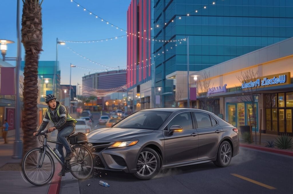 Summerlin Right Hook Bike Crash Lawyer | Downtown Summerlin Bicycle Accident