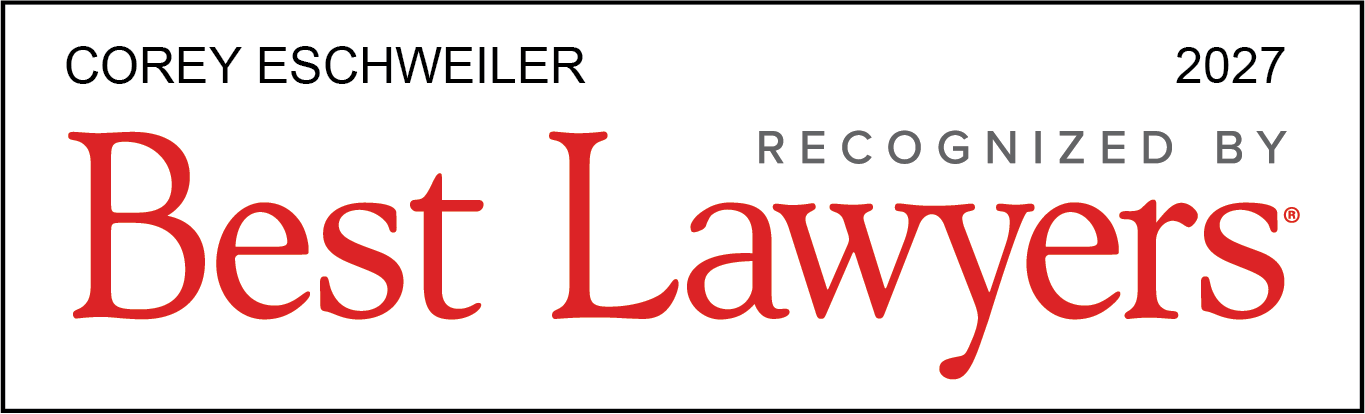 Best Lawyers - 2027 - Corey Eschweiler Injury Lawyer